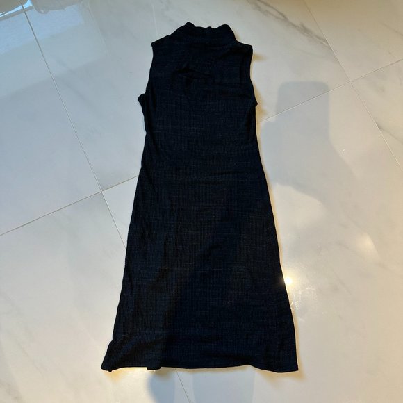 LNA Mock Neck Knit Midi Dress - Picture 3 of 6